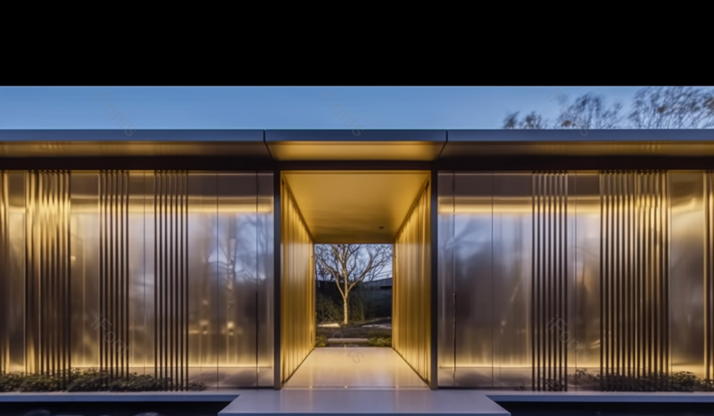 建筑景观设计窗帘新中式风格中国文化别墅效果图,高清,摄影图,摄影图片,图片大全,摄影图免费下载